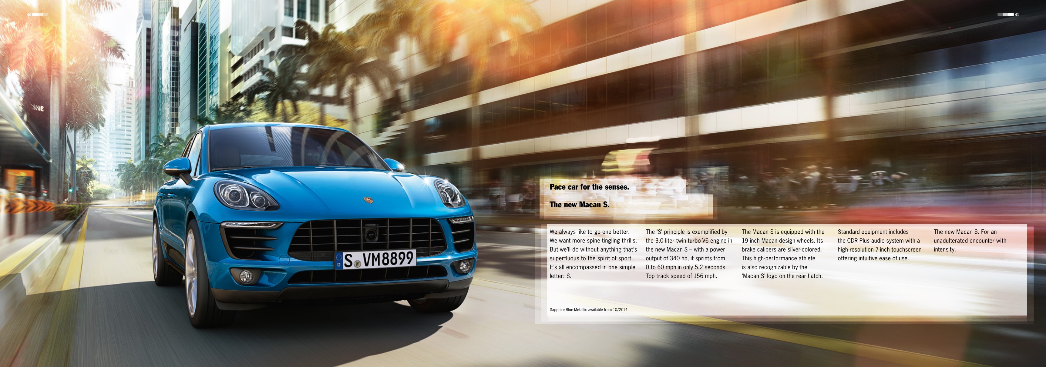 2014 Porsche Macan Brochure Page 7